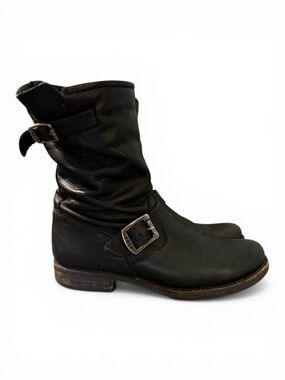 Frye W’s Veronica Leather Boots, Black, Size 8 B